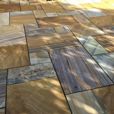 Garden landscaping slabs by iGroup