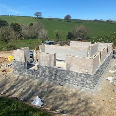 New building under construction by iGroup